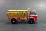 1966 Lesney Matchbox No. 70 Ford Grit Spreader Truck Die Cast Toy - Hole in Windshield - Treasure Valley Antiques & Collectibles