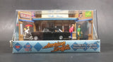 2008 Motor Max American Graffiti Black 1955 Chevy Bel Air Diorama Scene Die Cast Toy Car - Treasure Valley Antiques & Collectibles