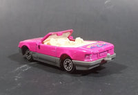 1990s Mercedes Benz SL 500 Convertible Pink River Tour Die Cast Plastic Bottom Toy Car