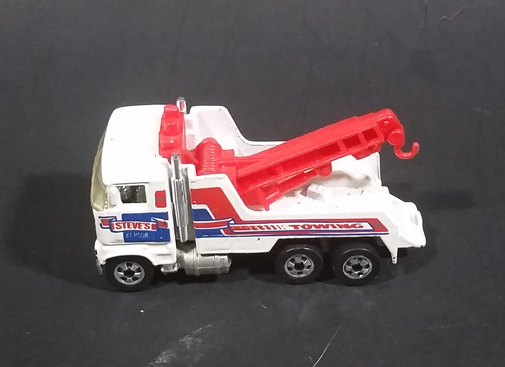 1983 Hot Wheels Rig Wrecker Steve's Towing Tow Truck Die Cast Toy Car ...