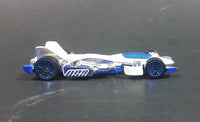 2004 Hot Wheels White and Blue Jet Threat 3.0 Zero-G Die Cast Toy Car - Treasure Valley Antiques & Collectibles
