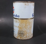 Vintage Gulf Gulfpride Multi-G Low Ash SAE 0W-30 Motor Oil Metal Can - Treasure Valley Antiques & Collectibles