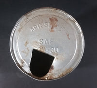 Vintage Gulf Gulfpride Multi-G Low Ash SAE 0W-30 Motor Oil Metal Can - Treasure Valley Antiques & Collectibles