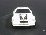 1989 Hot Wheels Chevrolet Camaro Z28 Double Barrel Stunt White Die Cast Toy Muscle Car - Treasure Valley Antiques & Collectibles