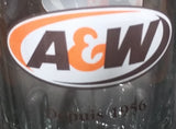 Modern A & W Allen and Wright Since 1956 Clear 8" Tall Root Beer Mug - Treasure Valley Antiques & Collectibles