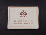 Vintage Shiroyama Kanko Hotel Kagoshima, Japan Souvenir Wooden Matches Box Pack - Treasure Valley Antiques & Collectibles