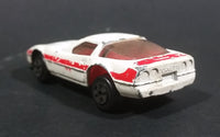 Vintage 1983 Ertl A-TEAM Chevrolet Corvette Die Cast Toy Car White Red Face RARE - Treasure Valley Antiques & Collectibles