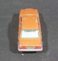 1980s Yatming Brown Bronze Mercedes 450 SL w/ Opening Doors Diecast Toy Car No. 1061 - Treasure Valley Antiques & Collectibles