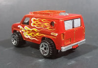 2009 Hot Wheels 1977 Baja Breaker Ford Econoline Van Metalflake Red Die Cast Toy Vehicle