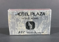 Hotel Plaza Hong Kong JAL Japan Airline Hotel System Matches Box Pack Empty - Treasure Valley Antiques & Collectibles