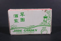 Jade Garden Restaurant Hong Kong Souvenir Promo Wooden Matches Box - Maxim's - Full - Treasure Valley Antiques & Collectibles