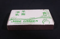 Jade Garden Restaurant Hong Kong Souvenir Promo Wooden Matches Box - Maxim's - Full - Treasure Valley Antiques & Collectibles