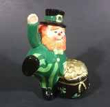 Collectible Fitz and Floyd Essentials Luck O' The Irish Leprechaun with Pot of Gold Figurine - Treasure Valley Antiques & Collectibles