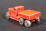 1956 Lesney Moko Prime Mover Orange No. 15a Die Cast Toy Truck Vehicle - Metal Wheels - Treasure Valley Antiques & Collectibles