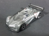 2010 Hot Wheels Mazda Furai "55" Grey Silver No. 119 31/52 C05 Die Cast Toy Concept Car - Treasure Valley Antiques & Collectibles