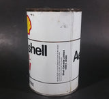 Vintage Shell Aeroshell Aviation Motor Oil W One Litre Bilingual English French Can - Empty - Treasure Valley Antiques & Collectibles