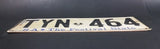 South Australia "SA • The Festival State" Passenger Vehicle License Plate TYN 464 - Treasure Valley Antiques & Collectibles