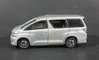 Tomica Tomy 2009 Toyota Vellfire Grey Mini Van 1/59 #49 Die Cast Toy Car Vehicle - Sliding Doors - Treasure Valley Antiques & Collectibles