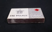 The Village Restaurant Hong Kong Souvenir Promo Wooden Matches Box - Nearly Full - Treasure Valley Antiques & Collectibles