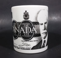 Novelty Collectible 1986 $100 Canadian Bill Currency Cash Money Ceramic Coffee Mug - Treasure Valley Antiques & Collectibles