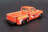 1980s Yatming Chevrolet LUV Stepside Pickup Truck Orange No. 1700 Die Cast Toy Car Vehicle - Treasure Valley Antiques & Collectibles
