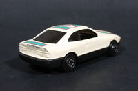 1980s Yatming BMW 850i Tan White Red M-Power Blue #4 Sport No. 804 Die Cast Toy Car - Treasure Valley Antiques & Collectibles