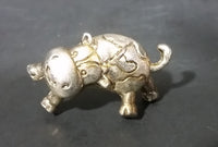 Cute Hippo Hippopotamus Shaped Necklace Pendant - Treasure Valley Antiques & Collectibles