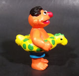 1980s Applause Muppets Sesame Street "Ernie Wearing a Float" PVC Figurine - Treasure Valley Antiques & Collectibles