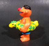 1980s Applause Muppets Sesame Street "Ernie Wearing a Float" PVC Figurine