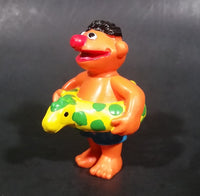 1980s Applause Muppets Sesame Street "Ernie Wearing a Float" PVC Figurine - Treasure Valley Antiques & Collectibles