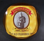 Vintage Thomas Usher Dark Heavy The Old Fashioned Pint 12" Round Pub Beer Beverage Tray - Treasure Valley Antiques & Collectibles