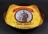 Vintage Thomas Usher Dark Heavy The Old Fashioned Pint 12" Round Pub Beer Beverage Tray - Treasure Valley Antiques & Collectibles