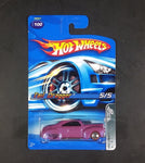 2005 Hot Wheels Red Lines Purple Tail Dragger Die Cast Toy Car #100 5/5 G6827 New w/ Blue Card - Treasure Valley Antiques & Collectibles