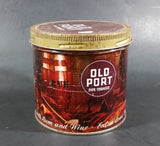 Vintage Old Port Pipe Tobacco 'Extra Mild Flavored with Rum and Wine" Tin Can - Empty - Treasure Valley Antiques & Collectibles