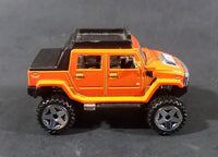 2008 Hot Wheels Hummer H2 SUT Orange 15/40 Die Cast Toy Truck SUV Car Vehicle - Treasure Valley Antiques & Collectibles