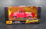 Maisto Superior 1953 Ford Farm Truck with Hay Pull Back Action DieCast Toy In Box Car Vehicle 1/32 Scale - Treasure Valley Antiques & Collectibles