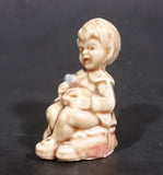 Vintage Red Rose Tea "Little Jack Horner" Nursery Rhyme Wade Figurine - Treasure Valley Antiques & Collectibles