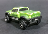 2009 Hot Wheels Color Shifters Mega Duty Green Alien Control 51 Die Cast Toy Truck Vehicle