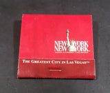 New York, New York Hotel & Casino Las Vegas, Nevada Red Souvenir Match Pack - Full - Treasure Valley Antiques & Collectibles