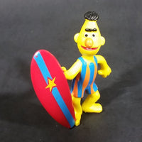 1980s Applause Muppets Sesame Street "Bert with a Surfboard" PVC Figurine - Treasure Valley Antiques & Collectibles