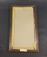 Rare Colman's "To Klondike" Mustard Wood Framed Advertising Mirror - Treasure Valley Antiques & Collectibles