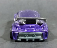 2012 Hot Wheels Renault Megane Trophy Purple Die Cast Toy Car Vehicle - Treasure Valley Antiques & Collectibles
