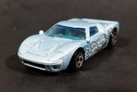 2002 Hot Wheels 1960s Ford GT-40 Octoblast Metallic Pale Blue Die Cast Toy Race Car Vehicle - Treasure Valley Antiques & Collectibles