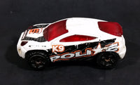 2003 Hot Wheels Toyota RSC Cop Squad White Die Cast Toy Car Police SUV Vehicle - Treasure Valley Antiques & Collectibles