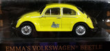 Greenlight Hollywood Collectibles Once Upon A Time Emma's Volkswagen Beetle Yellow Die Cast Toy Car - Treasure Valley Antiques & Collectibles
