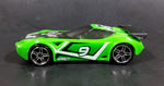 2009 Hot Wheels Track Stars Nerve Hammer Bright Green #9 Die Cast Toy Car Vehicle