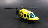 2006 Hot Wheels Aerial Attack 1989 Propper Chopper Stinger Yellow Die Cast Toy Helicopter - Treasure Valley Antiques & Collectibles
