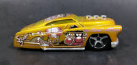 2005 Hot Wheels Crazed Clowns Series II '49 Merc (HardNoze) Gold Die Cast Toy Car Vehicle - Treasure Valley Antiques & Collectibles