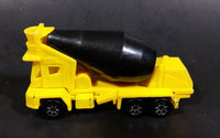 1995 Hot Wheels Oshkosh Cement Mixer Yellow & Black Die Cast Toy Truck Construction Vehicle - Treasure Valley Antiques & Collectibles