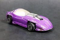 1993 Hot Wheels Silhouette II Metalflake Purple Die Cast Toy Car Vehicle